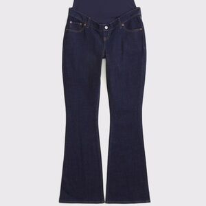 Abercrombie & Fitch Deep Indigo Flared Jeans